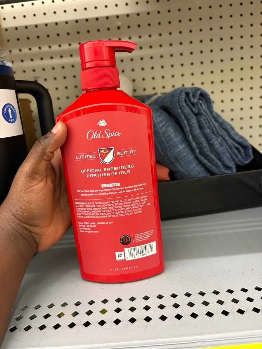 Limited Edition Red Body Wash - Freshness Pump